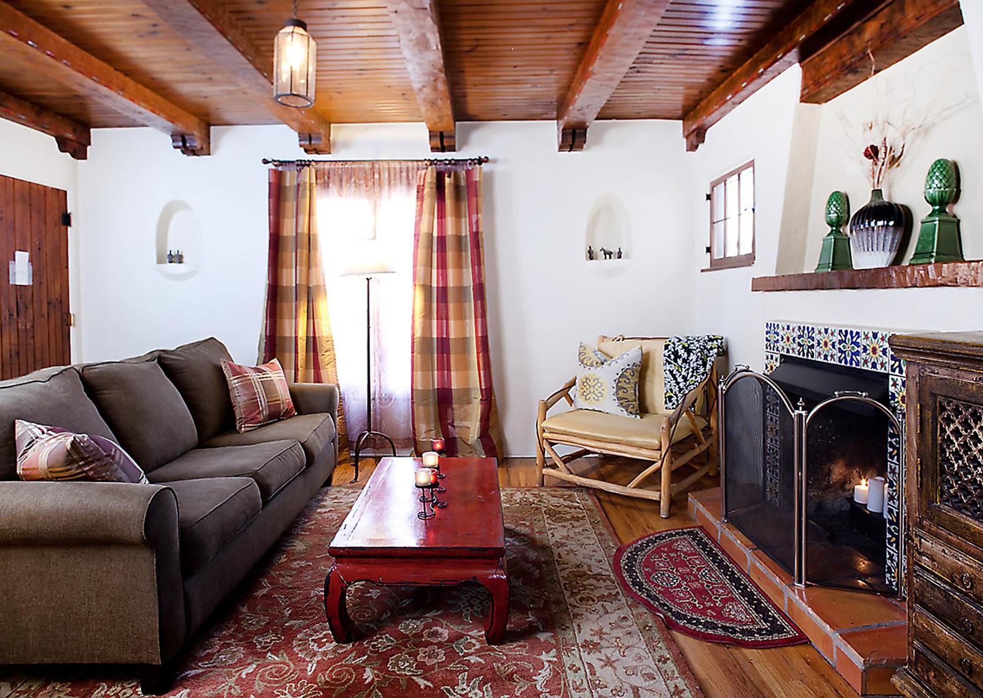 סנטה פה Casa De Tres Lunas/House Of Three Moons מראה חיצוני תמונה